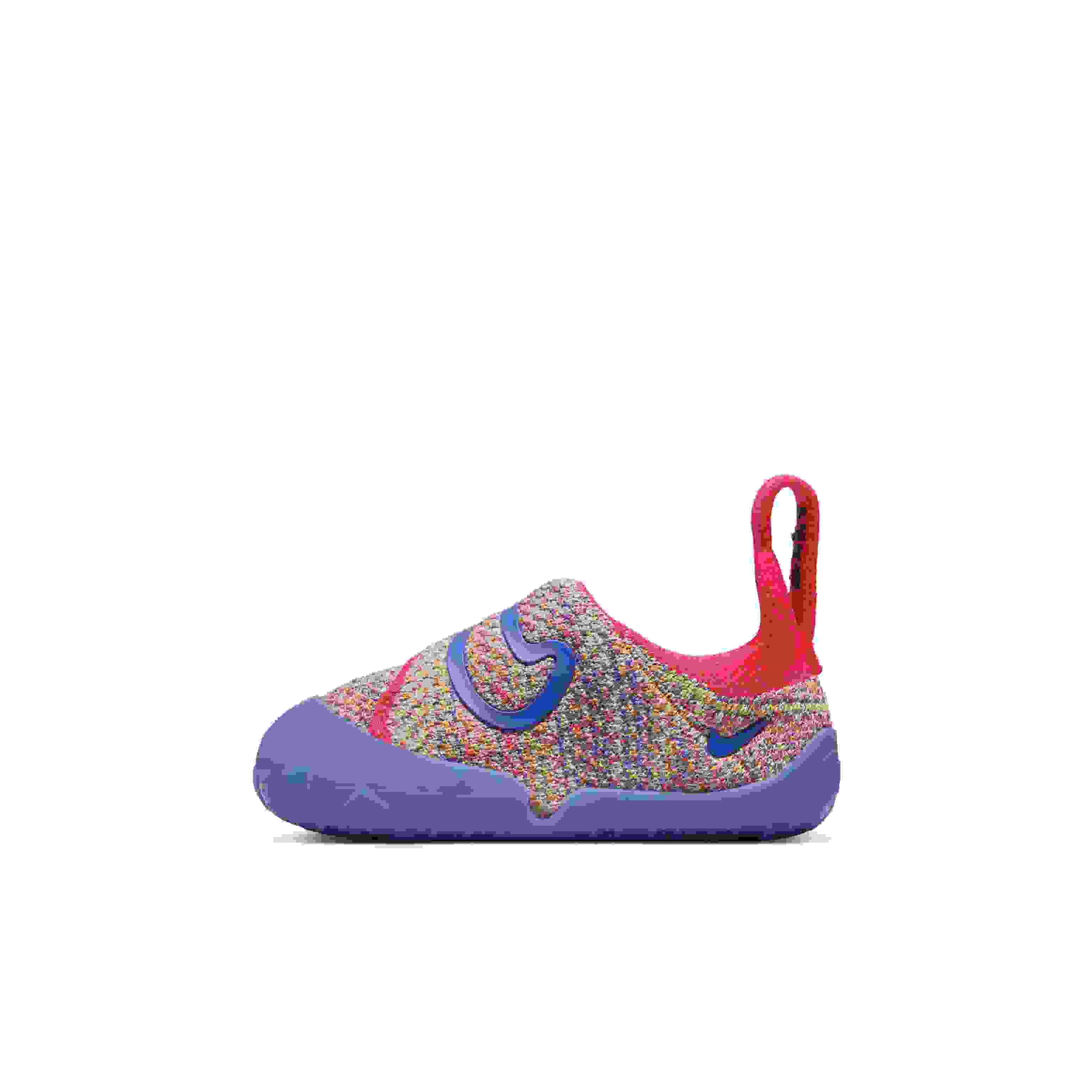 Nike Swoosh 1 Infant Boys' "Sail/Siren Red/Vivid Sulfur/Game Royal" Shoe